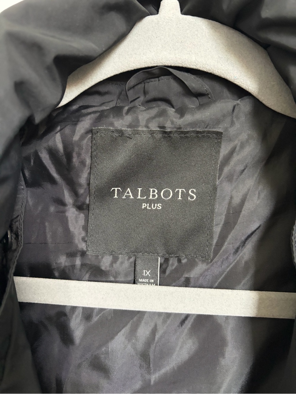 Talbots puffer black - Picture 2 of 2